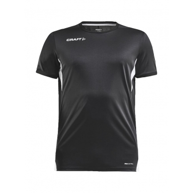 Craft Sport-Tshirt Pro Control Impact (leicht, atmungsaktiv) schwarz Herren